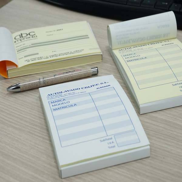 talonarios de entrega