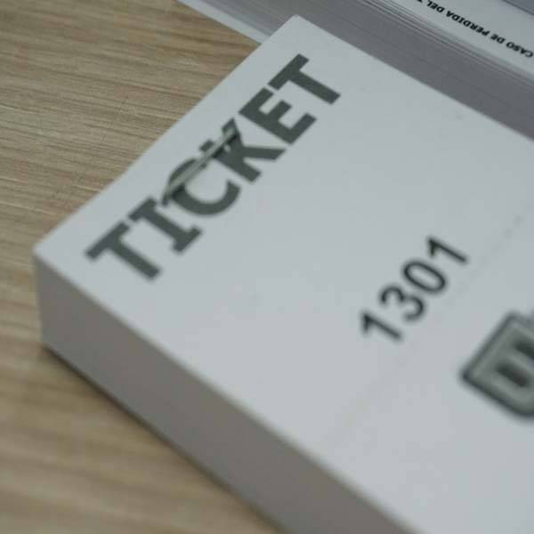 talonarios de rifas y tickets numerados con diseño personalizado