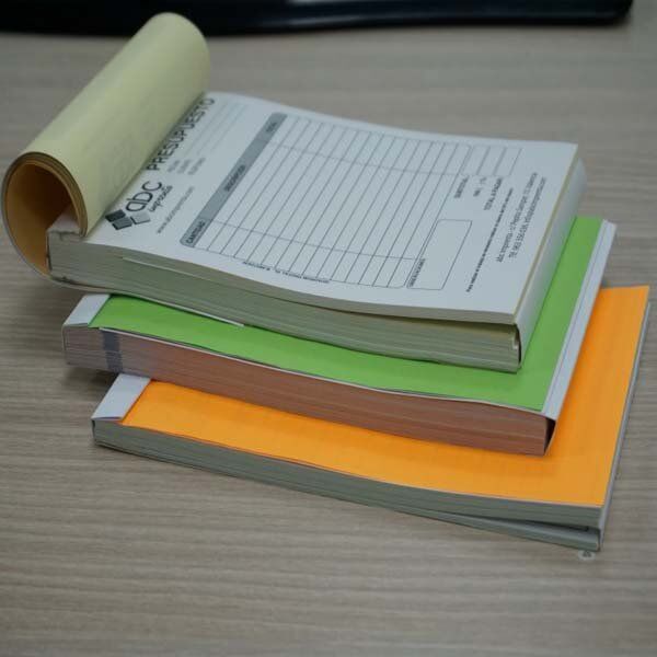 Talonarios para pedidos